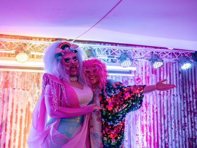 Nova Gina at the Pride Party 2025